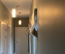 Chrome Light Fittings x 2