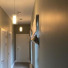 Chrome Light Fittings x 2