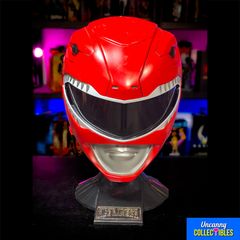 Power Rangers Lightning Collection Mighty Morphin Red Ranger 1:1 Helmet Hasbro