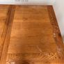 Beautiful Solid Oak Extendable Dining Table Image 5