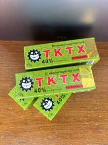 TKTX 40% Numbing Cream for tattoos