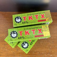 TKTX 40% Numbing Cream for tattoos