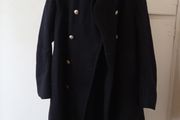 C3. 1960s  obsolete Garda Siochana Heavy Wool Overcoat . 100% Original Silver Crest Buttons
