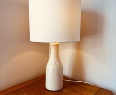 Ceramic Bottle-Style Table Lamp