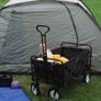 Folding Camping Cart Garden Wagon 4 Wheeled Collapsible Festival Trolley, Portable Garden Cart & DIY Waste Wagon - 150KG Capacity (FREE POSTAGE) Image 6