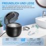 Ultrasonic Cleaning Device, 50,000 Hz Dental Pod, 250 ml Ultrasonic Cleaner with 6 UV Lamp for Dental Rail, Braces, Retainers, Dentures, Aligners, Prostheses, Jewellery Image 2