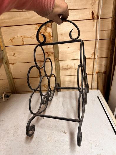 Vintage Wine rack 6 bottles