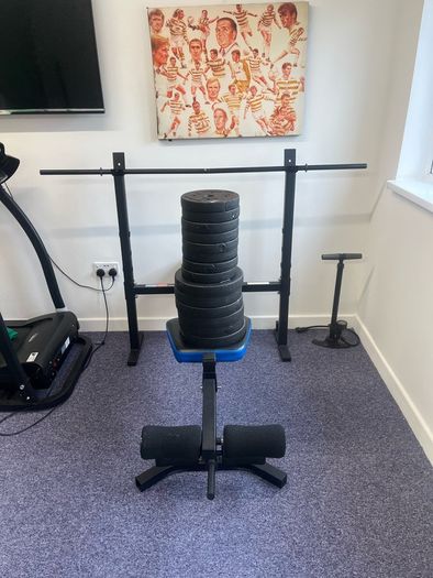 Bench press rack