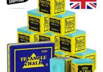 Genuine Triangle Snooker Or Pool Cue Tip Chalk - By Tweeten Usa In Box Or Pieces