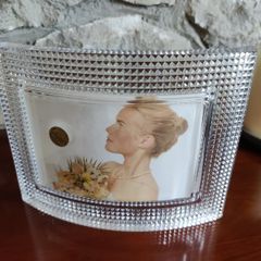 Crystal Photo Frame - curved