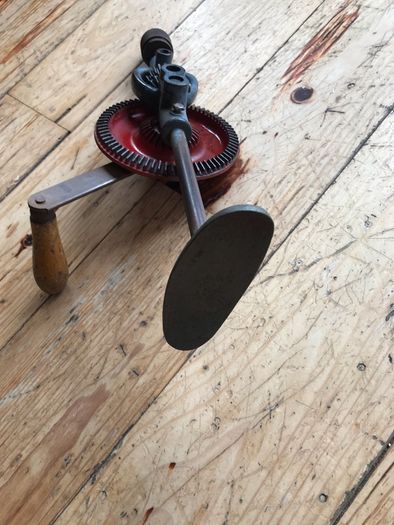 Vintage Fleetway Clipper shoulder brace hand drill