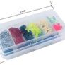 NEW SALE | 120 PCS Fishing Lures Mixed Including Spinners,VIB,Treble Hooks,Single Hooks,Swivels,Pliers and Tackle Box Image 3