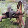 Vintage Horse Drawn Mower Frame Image 3