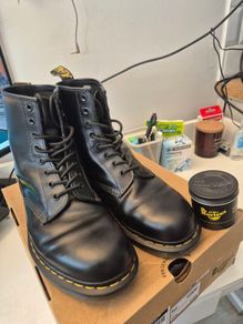 Dr Martens 1460 Doc Martens Black Leather Boots UK9 EU43