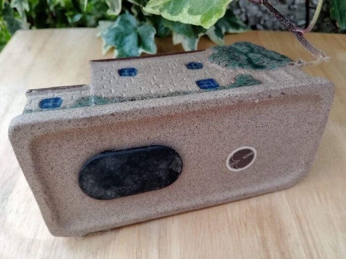 Miniature house, piggy bank, money box, savings box
