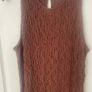 M&S Brown Stretch Dress Size 14 Image 2