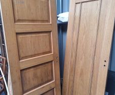 2 Solid wood doors