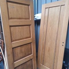2 Solid wood doors