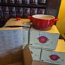 6 New Boxed Le Creuset Mini Cocottes / Petite Round Casserole Dishes Image 6