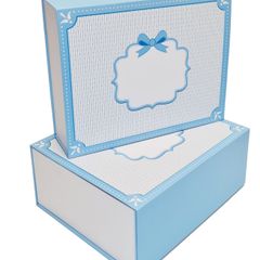 Blue Keepsake/Memory Box
