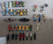 GI Joe and Action Force figures