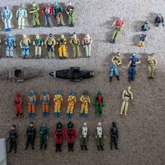 GI Joe and Action Force figures