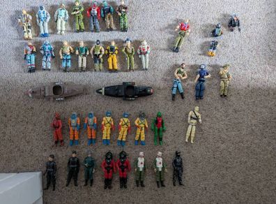 GI Joe and Action Force figures