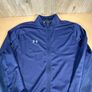Under Armour Tracksuit Top Full Zip - Navy Blue - Mens XXL Image 3