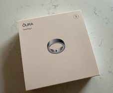 Oura Ring 4 Brushed Silver Size 9 - Brand New
