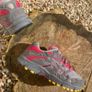 Premium Asics Gel Wolf Grey Suede Purple Neon Image 3