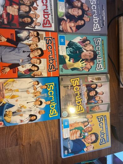 Scrubs box sets dvd The complete 1st - 7th Series priced individually below