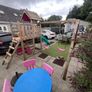 Large Wooden Kids Climbing Frame / Play Centre Image 3
