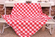 Retro Gingham Tablecloth