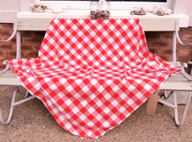 Retro Gingham Tablecloth