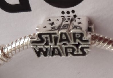 new genuine pandora STAR WARS Logo charm