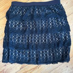 Black Ann Taylor Skirt