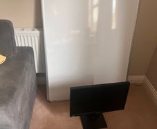 Wall mounted whiteboard. Excellent condition.