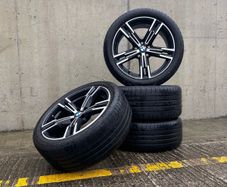 Genuine BMW G30, G20 848M 18" Alloys & Tyres - Like New, Bridgestone Tyres