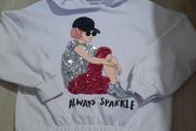girls hoodie size 31/32 IN