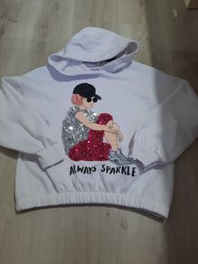 girls hoodie size 31/32 IN