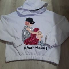 girls hoodie size 31/32 IN