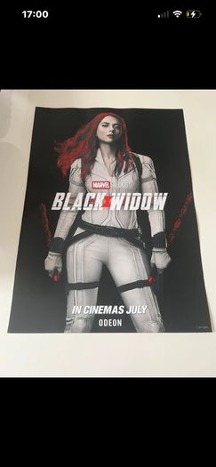 Black widow poster