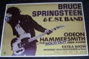 Bruce Springsteen-Hammersmith Odeon UK 1975 concert poster repro