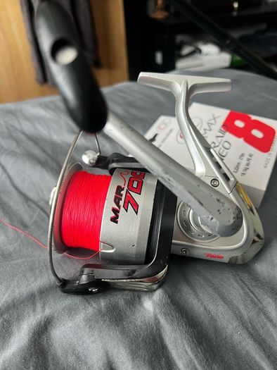 fishing rod and reel