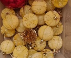 Selection of Gold Baubles