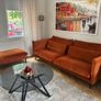 Sofa and footstool Image 3