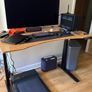 Herman Miller Fully Jarvis Standing desk with Custom oak worktop Image 2