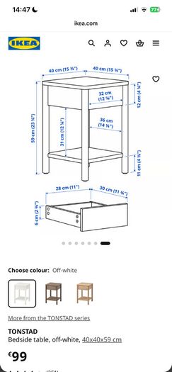 Bed side Locker (single)