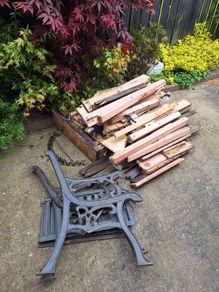 FREE Timber and bench frame