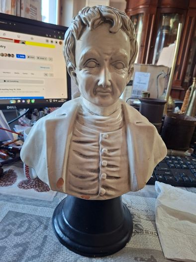 Large Bust of a Man Postage Available or Collection is always welcome and Recommended in Rochfortbridge Westmeath